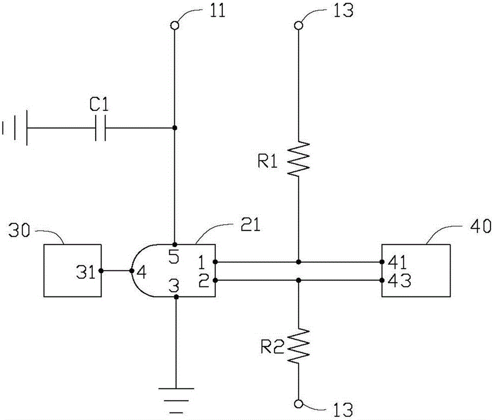 接口偵測電路的制作方法與工藝