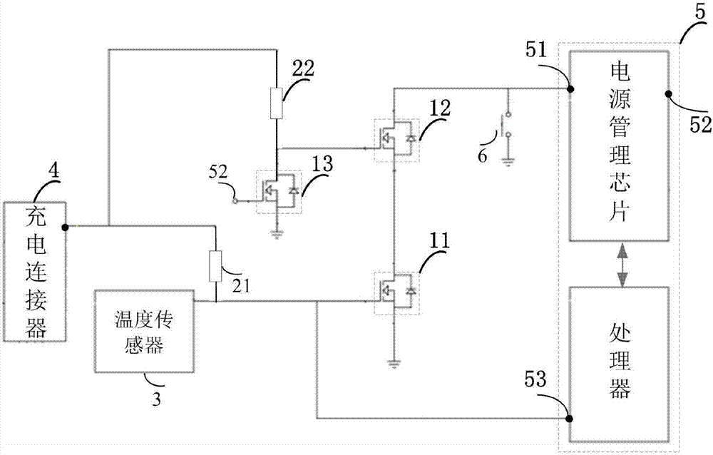 充電檢測電路及終端設(shè)備的制作方法與工藝