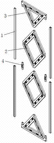 一種用于路燈、景觀燈燈座上可拼裝的裝飾框的制作方法與工藝