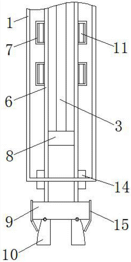 一種汽車(chē)發(fā)動(dòng)機(jī)檢修尾氣采集裝置的制作方法