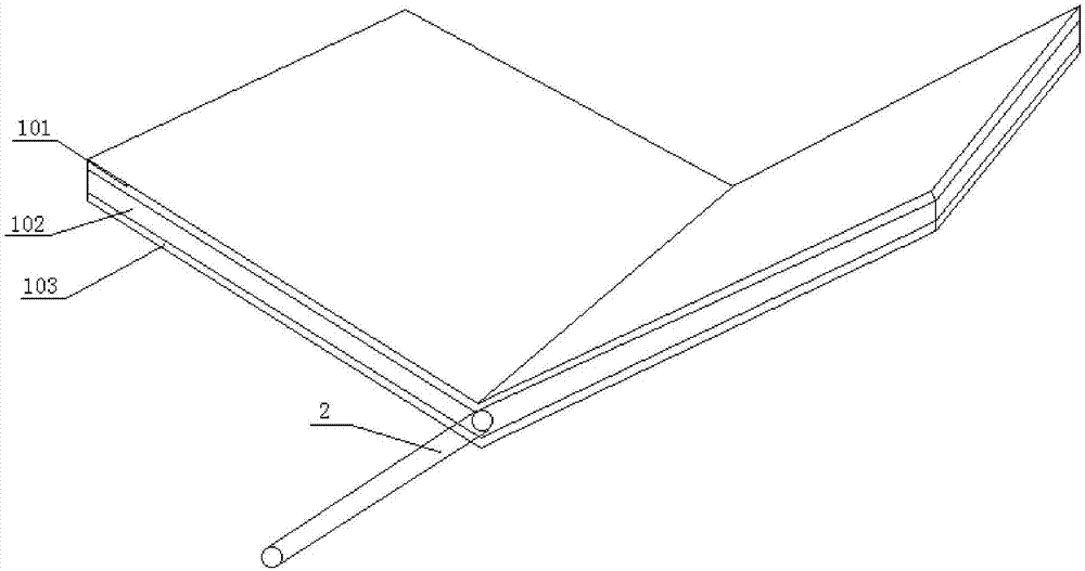 一種土壤滲透水分層取樣器及其收集板的制作方法與工藝