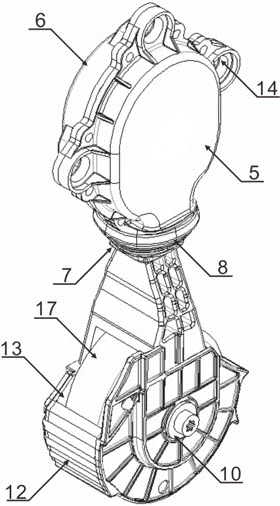 一種汽車發動機前端摩擦輪安裝組件的制作方法與工藝