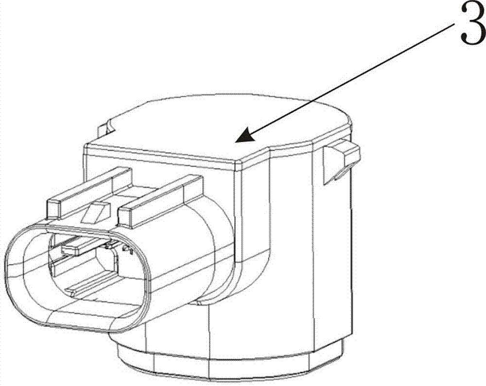 4PIN汽车用倒车雷达及无人驾驶数据传输系统连接器的制作方法与工艺