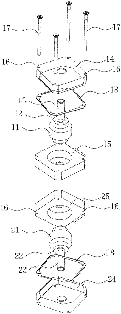 雙聯(lián)電機(jī)的制作方法與工藝