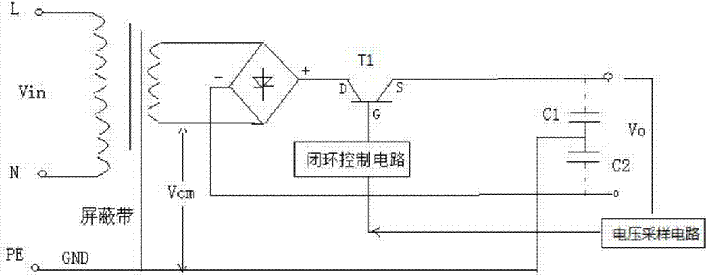 一种线性稳压电源的制作方法