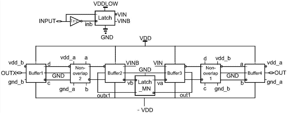 电平转换驱动电路的制作方法与工艺