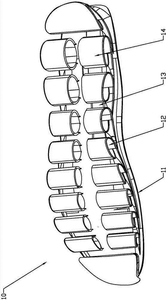 運(yùn)動鞋及其減震鞋中底結(jié)構(gòu)的制作方法與工藝