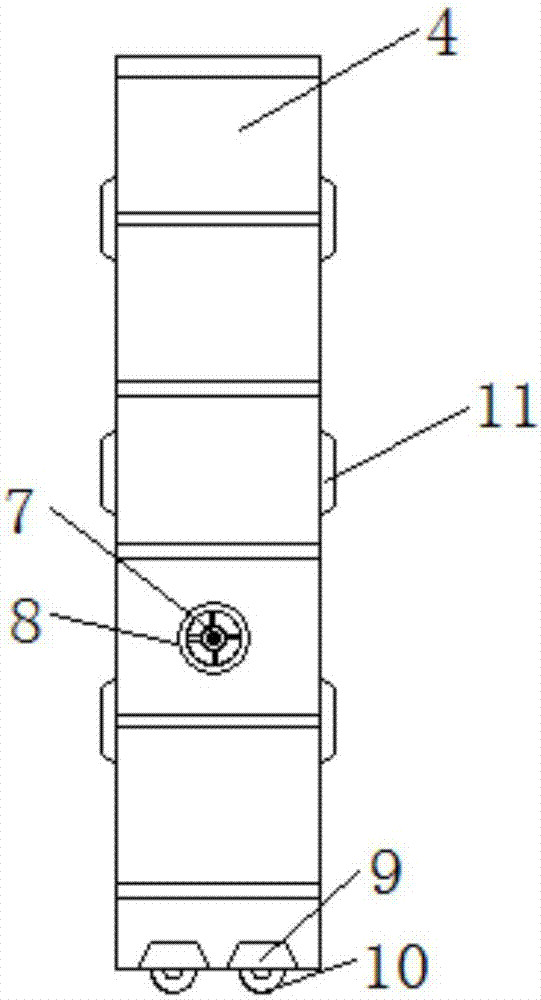 一种学校用图书馆书架的制作方法与工艺