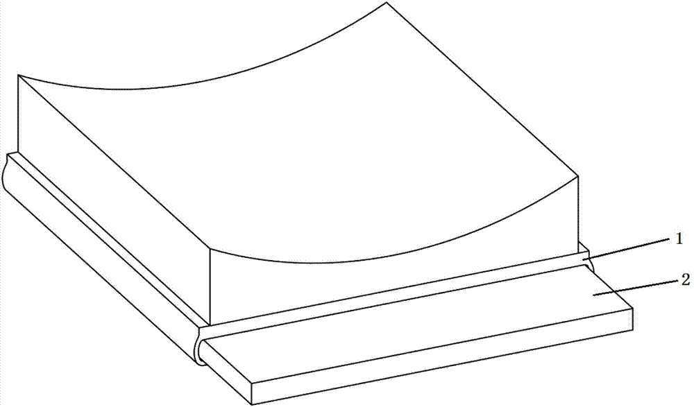 一种CR床旁摄影用IP板支撑垫的制作方法与工艺