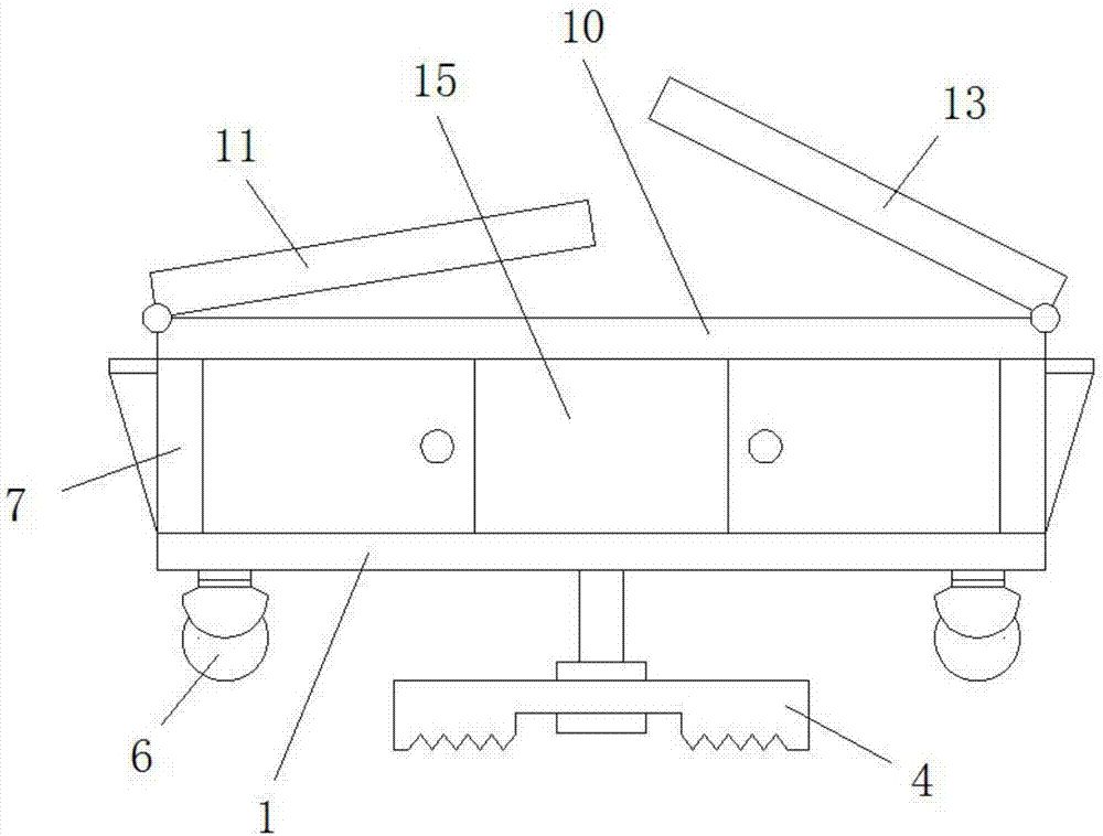 一种便于移动的有机肥料基质研发工作台的制作方法与工艺