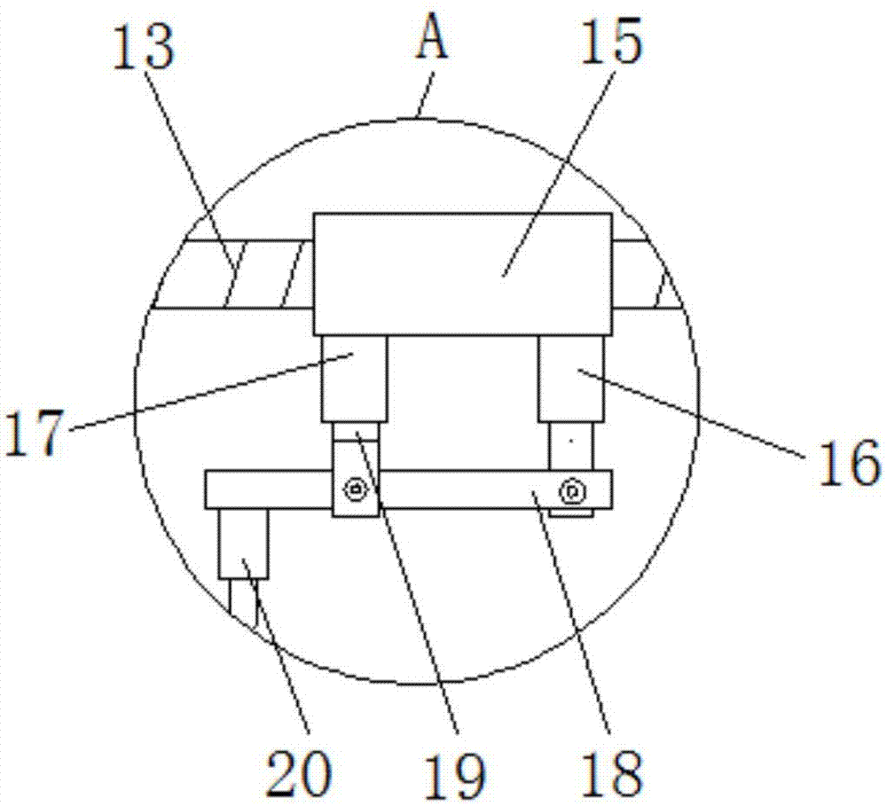 一種方位可調(diào)的電子器件用自動(dòng)夾緊打孔機(jī)的制作方法與工藝