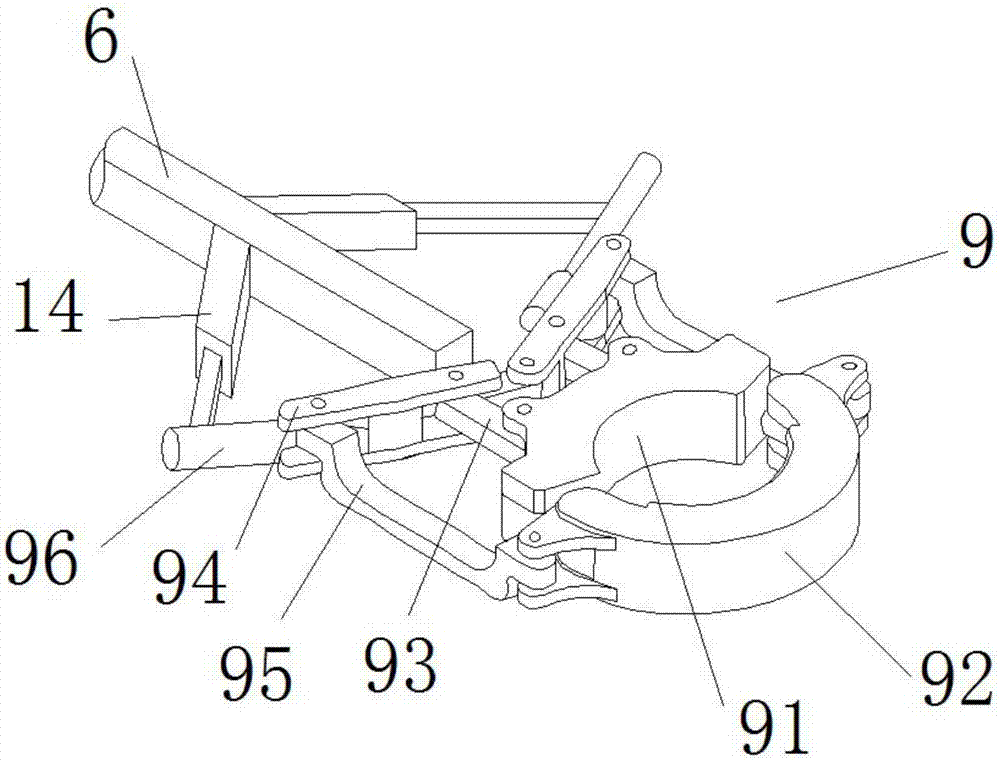 一种农场用筒状饲料容器移动装置的制作方法