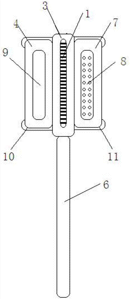 毛發(fā)梳子的制作方法與工藝