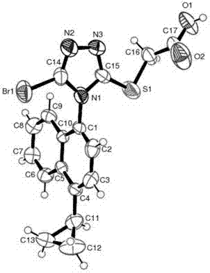 2-(5-溴-4-(4-環(huán)丙基萘-1-基)-4H-1,2,4-三唑-3-基硫基)乙酸軸手性對映體的晶型II的制作方法與工藝