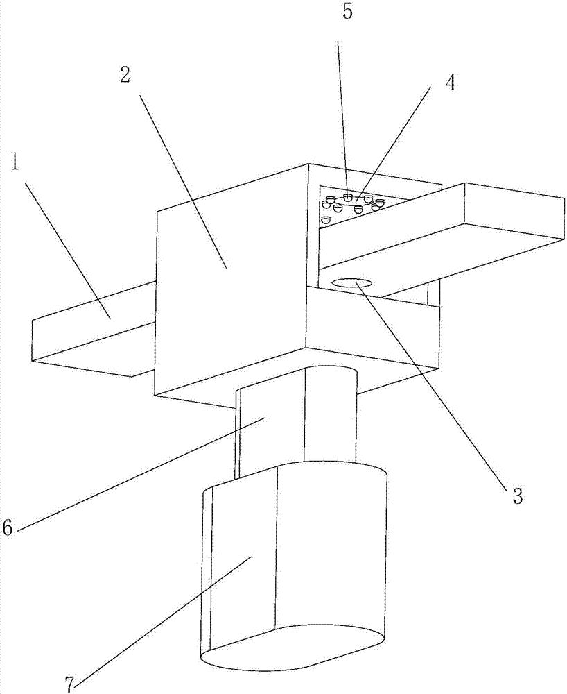 沖孔機(jī)工件固定裝置的制作方法