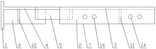 轮胎护板专用内支撑固定装置的制作方法