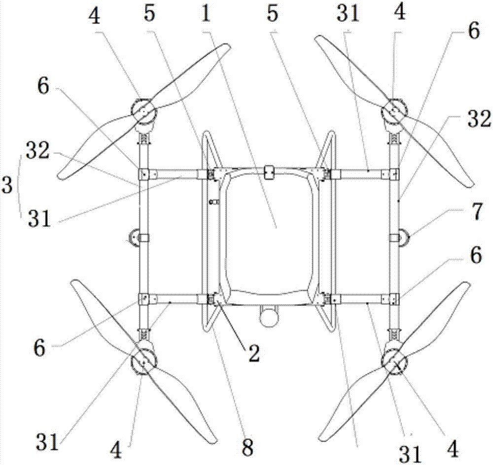 一种多旋翼植保无人机的制作方法