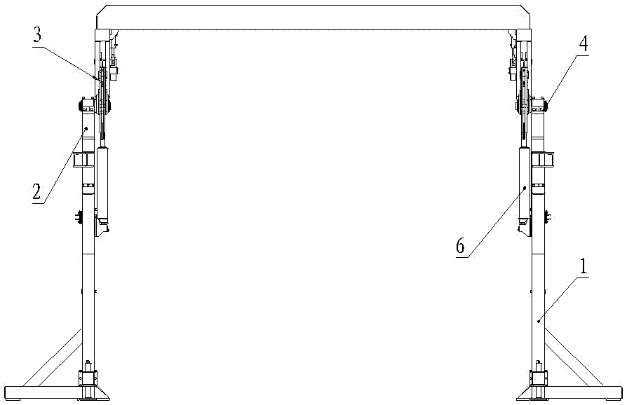 一种用于集装箱立转装卸设备的双向立转结构的制作方法与工艺