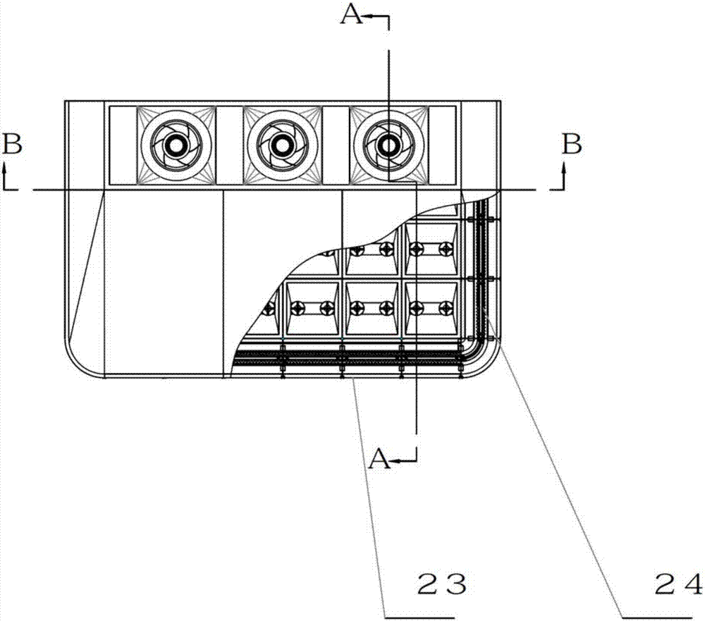 干燥空氣幕簾阻隔蒸發器結霜冷庫節能設施的制作方法與工藝