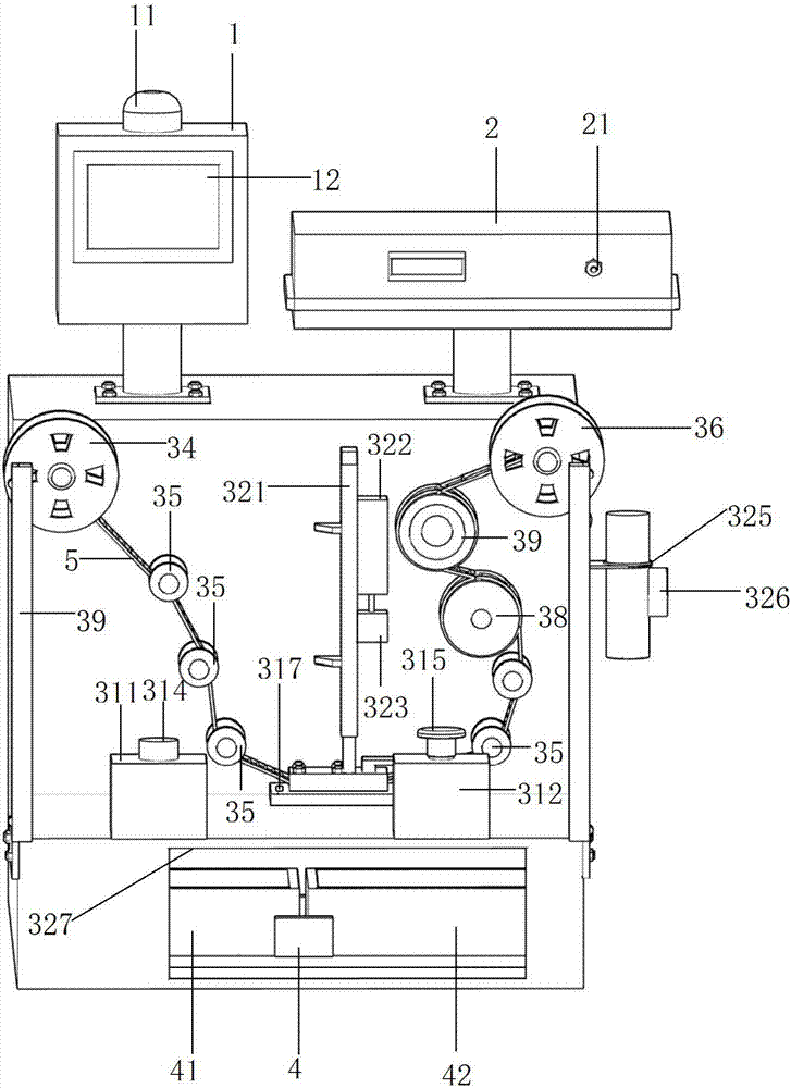 一種自動(dòng)檢測(cè)電阻?壓力?位移的裝置的制作方法