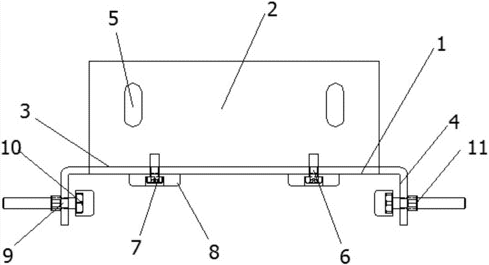 一种电梯轿厢固定架的制作方法与工艺