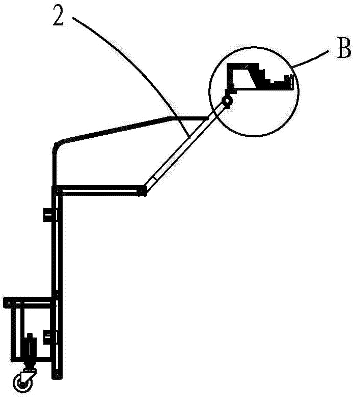 一种开幅圆盘针织机网门的固定装置的制作方法