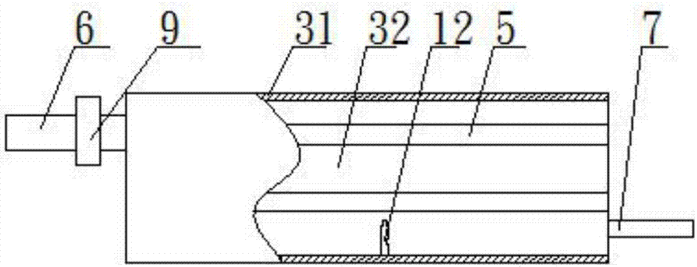 一種布料定型機冷卻出料裝置的制作方法