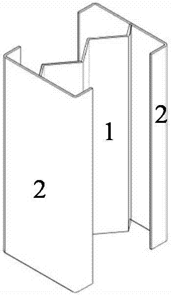 波紋腹板卷邊翼緣H形鋼柱的制作方法與工藝