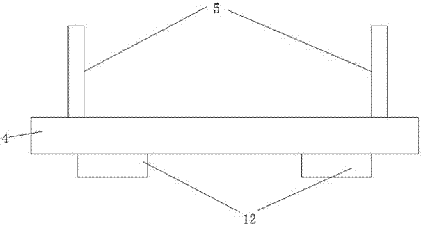 一種用于高層建筑物卸料鋼平臺的連接裝置的制作方法