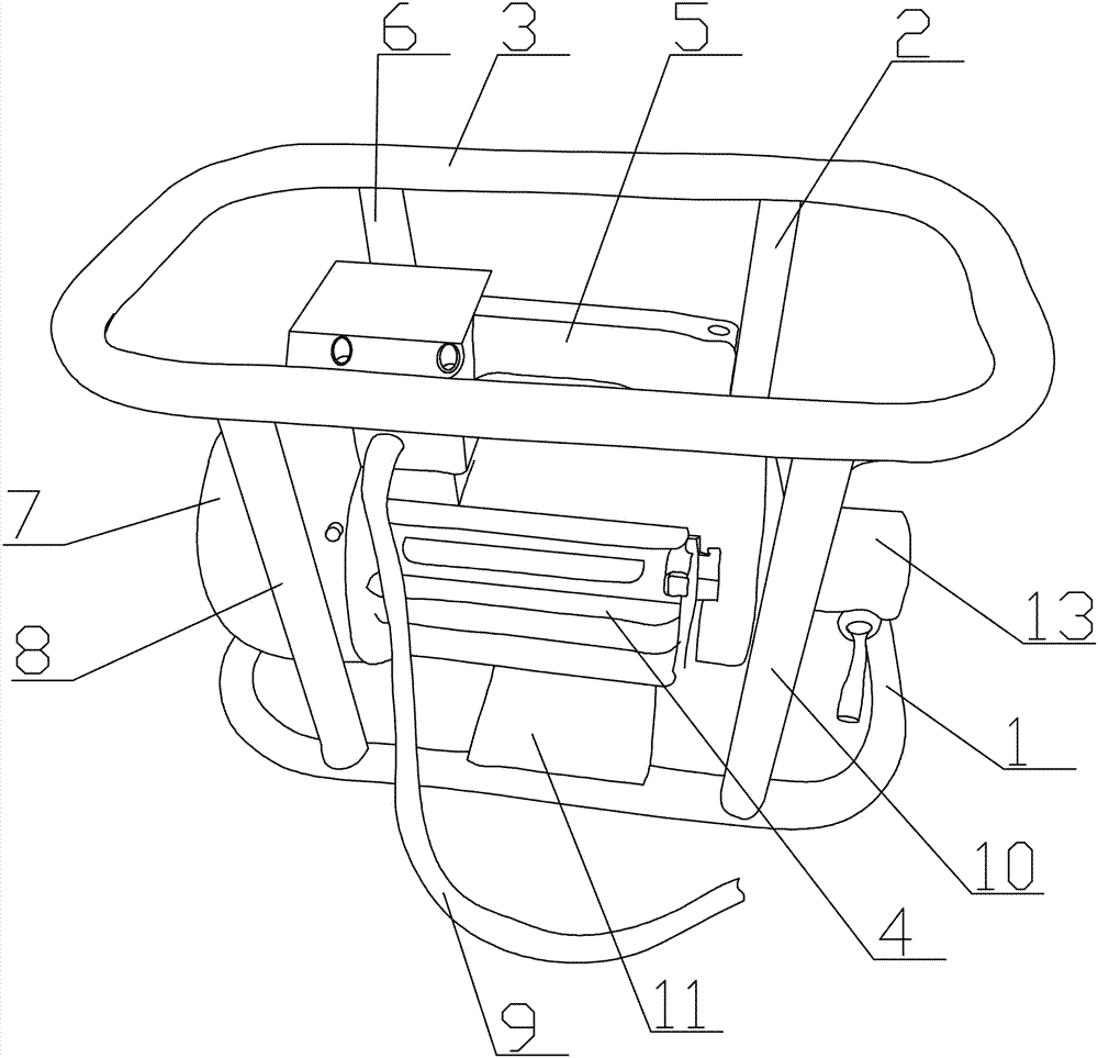 带架混凝土振动器的制作方法与工艺