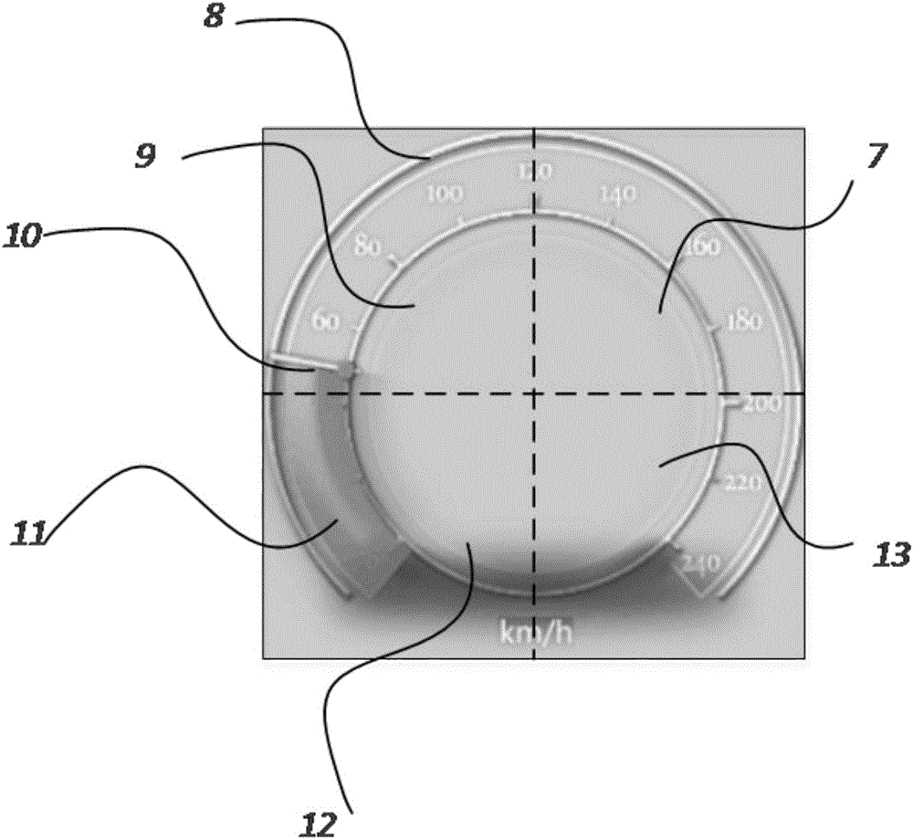 一种指针式虚拟仪表盘及其实现方法与流程