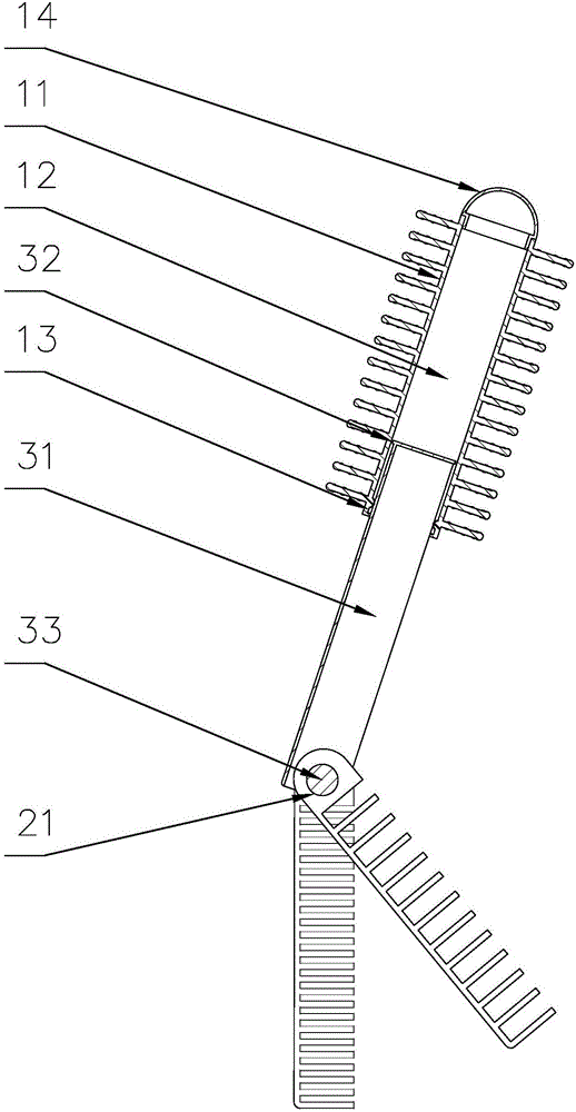 折疊梳子的制作方法與工藝