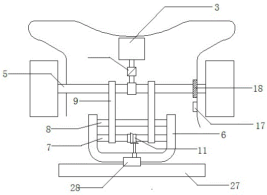 一種轉(zhuǎn)向靈活的前驅(qū)智能小車的制作方法與工藝