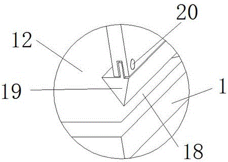 一種醫(yī)院用產(chǎn)后護(hù)理濕巾防干裝置的制作方法