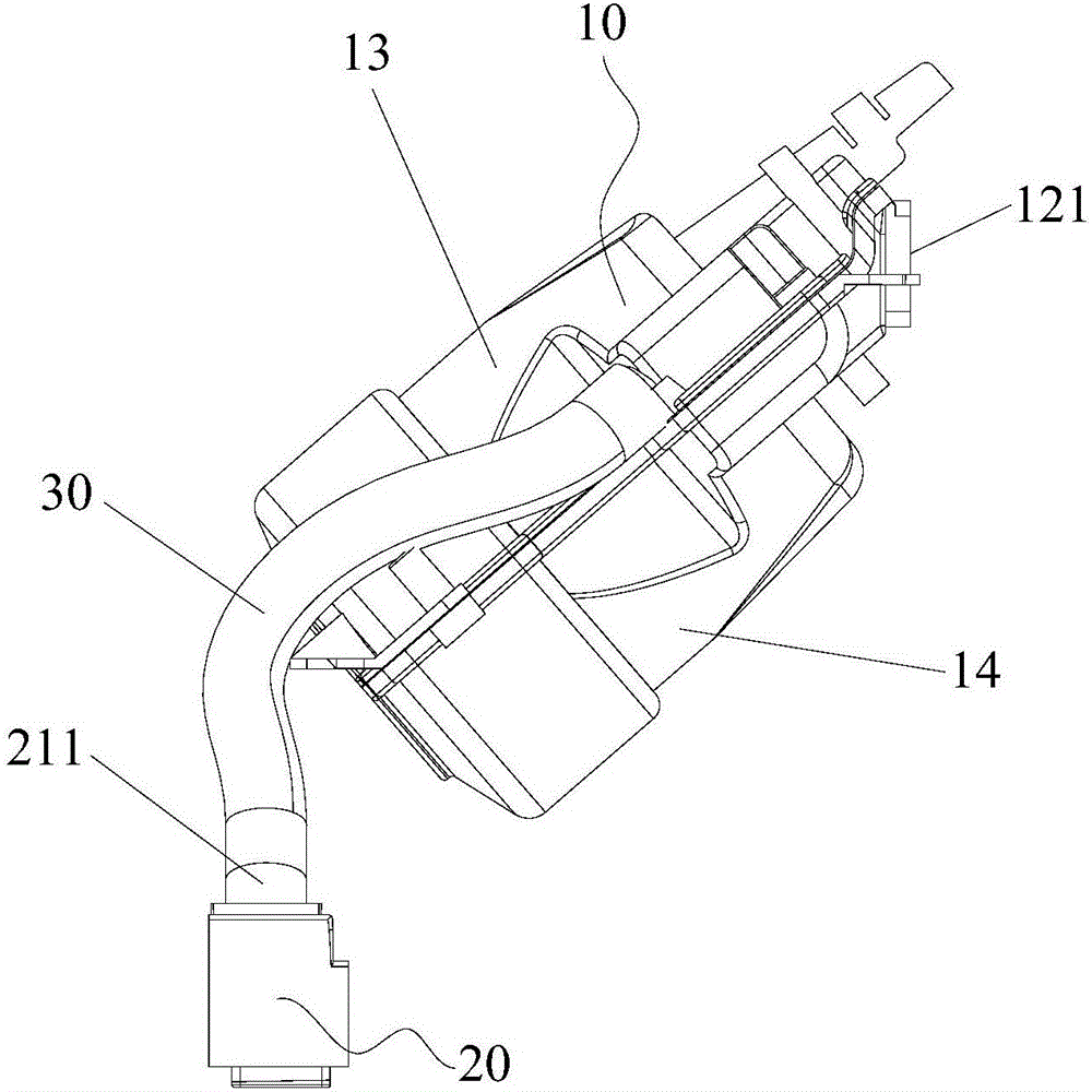 烘干装置及具有其的除螨吸尘器的制作方法