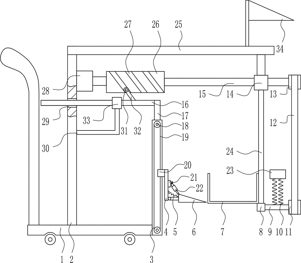 一種建筑用道路瀝青清理回收裝置的制作方法