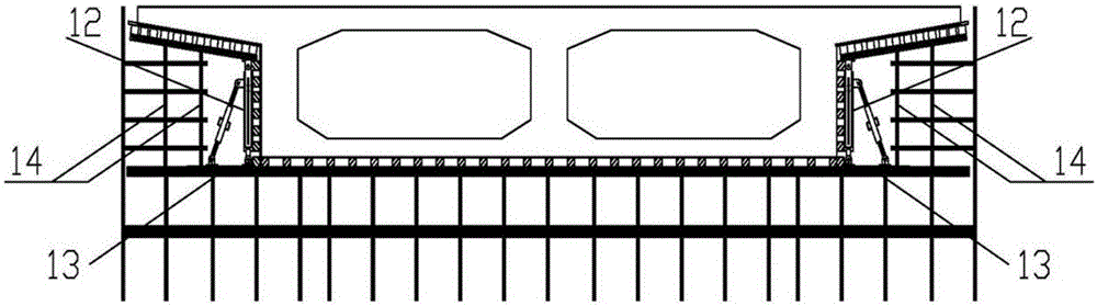 现浇箱梁侧模支撑的方法及其采用的箱梁模板支撑装置与流程