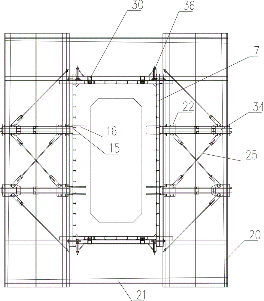 一種用于小型變截面墩施工的液壓爬模系統(tǒng)的制作方法與工藝