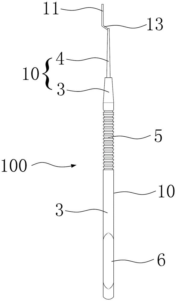 白内障撕囊标记器的制作方法与工艺