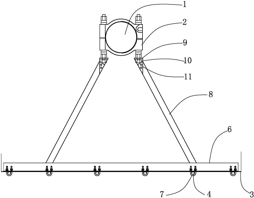 一种悬索桥猫道承重绳改移变位固定装置及方法与流程