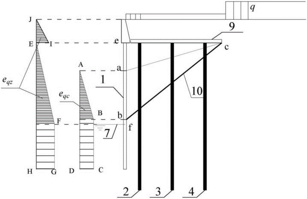 适用于深水卸荷式板桩岸壁结构的概化模型设计方法与流程