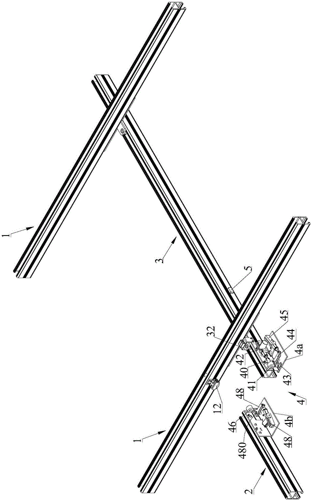 一种天轨式护理用悬吊轨道装置的制作方法