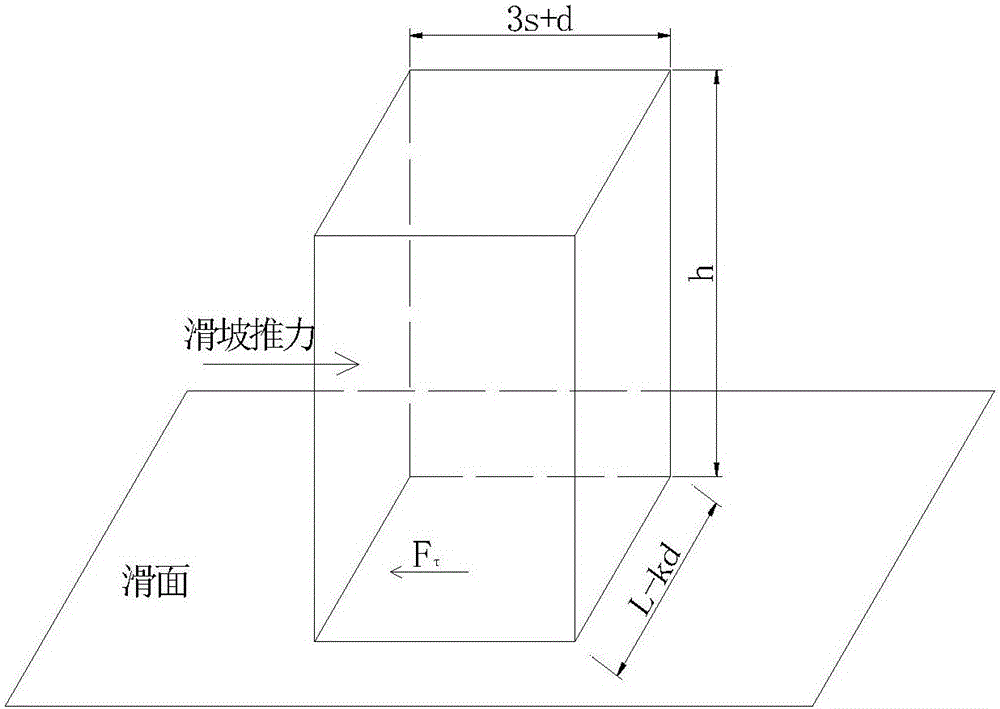 一種基于最優(yōu)距徑比的小口徑鉆孔組合抗滑樁設(shè)計方法與流程