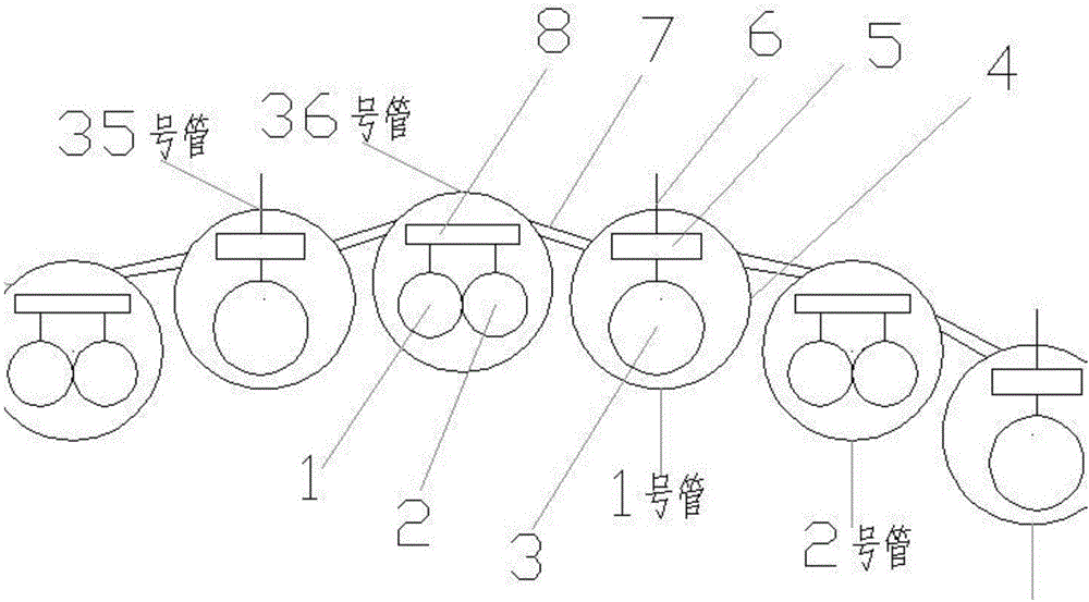 一种顶管冻结系统及其施工方法与流程