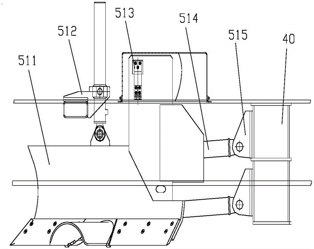 一種平砟裝置及具有平砟裝置的平砟車(chē)的制作方法