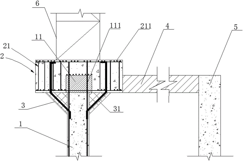 用于基坑的塔吊基础及其施工方法与流程