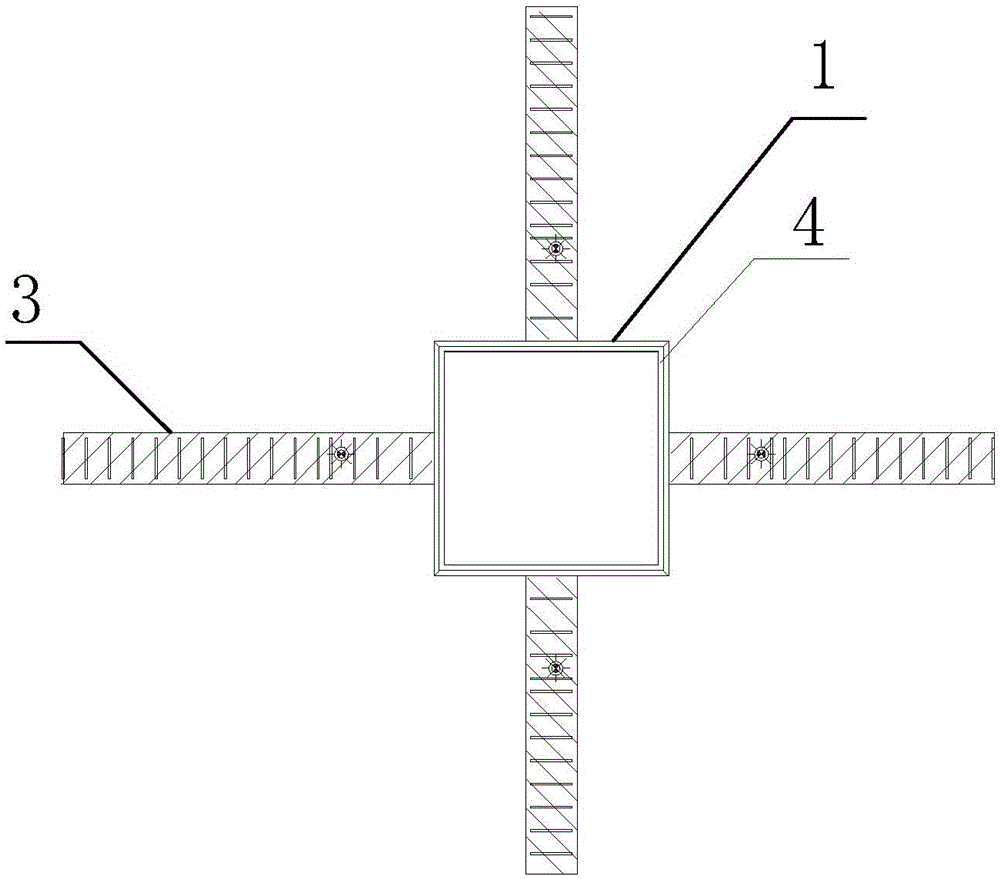 预制柱连接节点灌浆封堵结构及方法与流程