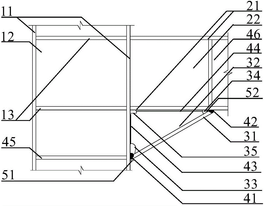 一种钢结构梁柱节点加腋加固构造及制作方法与流程