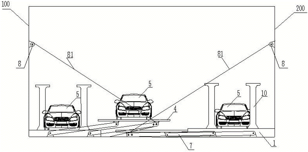 一种停车装置及具有该停车装置的车库的制作方法