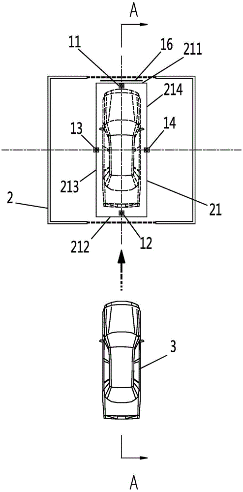 一種停車引導(dǎo)系統(tǒng)及帶有停車引導(dǎo)系統(tǒng)的立體車庫(kù)的制作方法與工藝